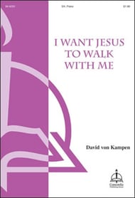 I Want Jesus to Walk with Me SA choral sheet music cover Thumbnail